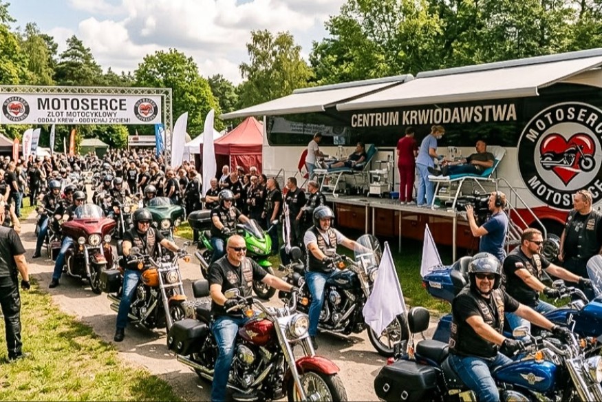Motoserce 2026 w Gdańsku. Zabrano ponad 12 litrów krwi!