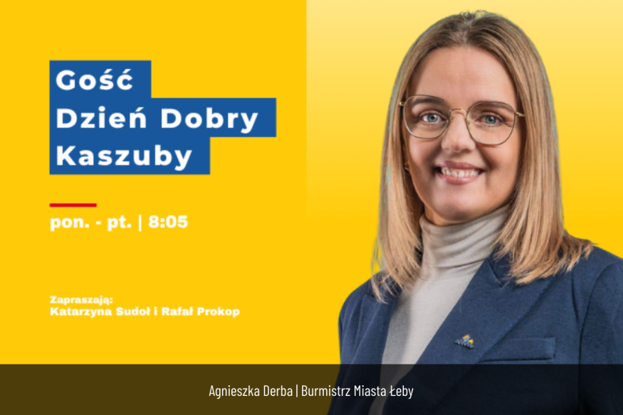 Łeba inwestuje w przyszłość. Agnieszka Derba gościem Dzień Dobry Kaszuby