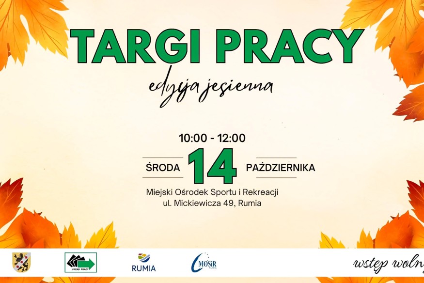 Rumia: Jesienne Targi Pracy. Odkryj nowe szanse zawodowe