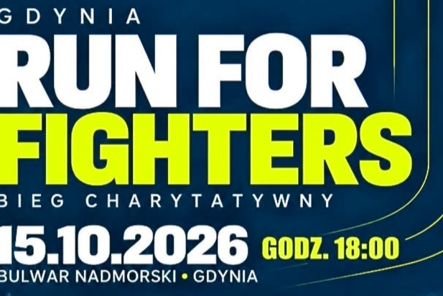 Run for Fighters w Gdyni. Charytatywny bieg dla dzieci z nowotworami